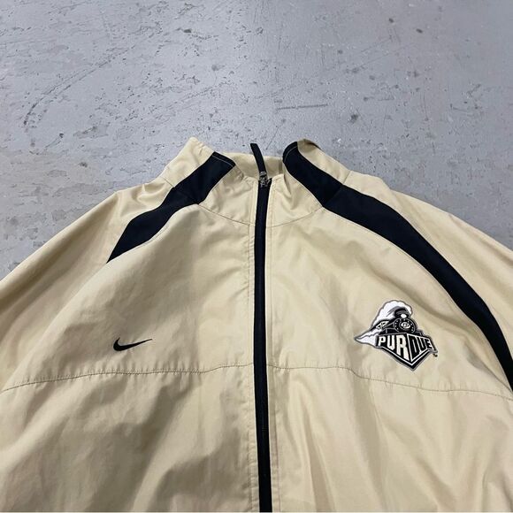 Nike Purdue Boilermakers Mens Full Zip Clima Fit Windbreaker Jacket Size XXL - Picture 6 of 8
